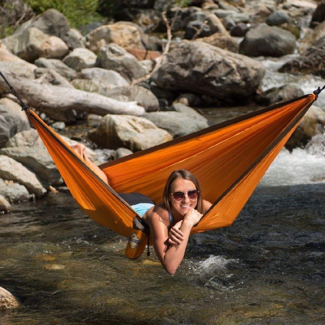 Colibri Reisehängematte Orange für eine Person by LaSiesta LS-CLH15-5-OLD color orange