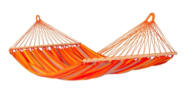 Alisio Toucan - Double Spreader Bar Hammock Outdoor by La Siesta LS-ALR16-28 color red