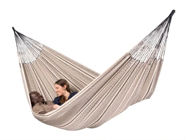 Aniversario Zebra Family hammock bio cotton by LaSiesta LS-ANH18-19-OLD color ベージュ