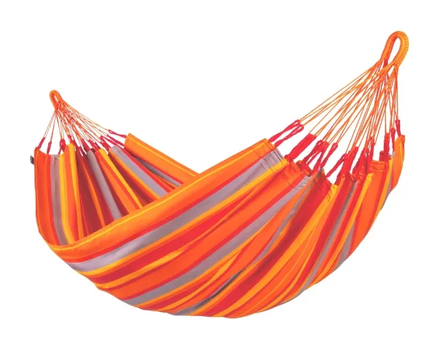 Brisa Toucan - weatherproof single hammock, orange 300 cm by LaSiesta LS-BRH14-28 color red