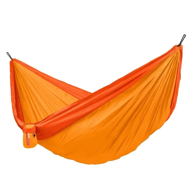 Colibri 3.0 Sunrise - Double Travel Hammock with Suspension by LaSiesta LS-CLT19-22 color orange