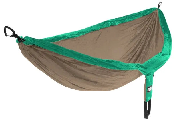double nest emerald khaki - Hamac de voyage by ENO EN-DH019 color vert