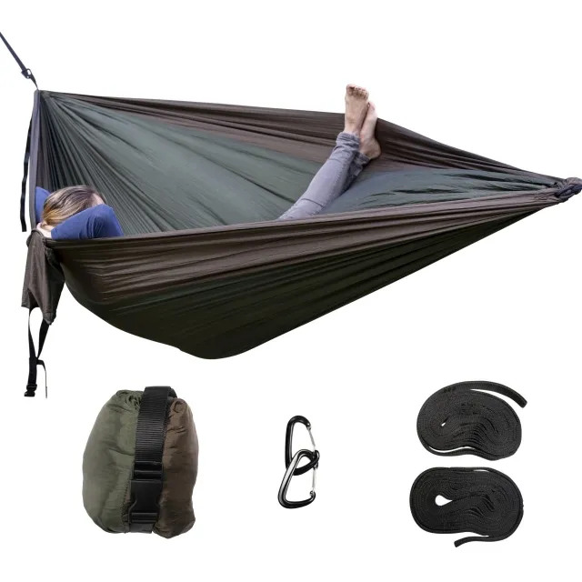 OffRoad Light Hammock olive-khaki by Hideaway Outfitters HO-0015000000 color green