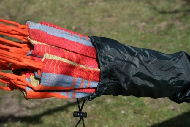 Supersized Snakeskin - XL protective cover for fabric hammocks 400 x 21 cm by MacaMex MA-21900 color green