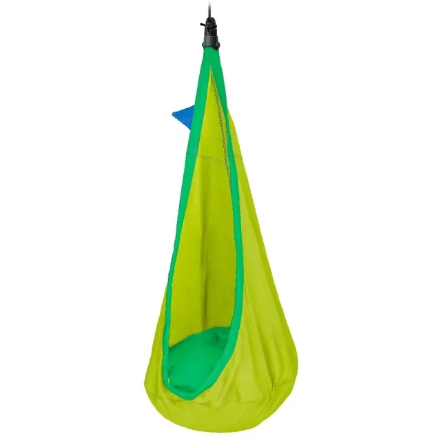 Joki Froggy - (Organic Cotton) Kids Hanging Nest with Suspension by LaSiesta LS-JCD70-44 