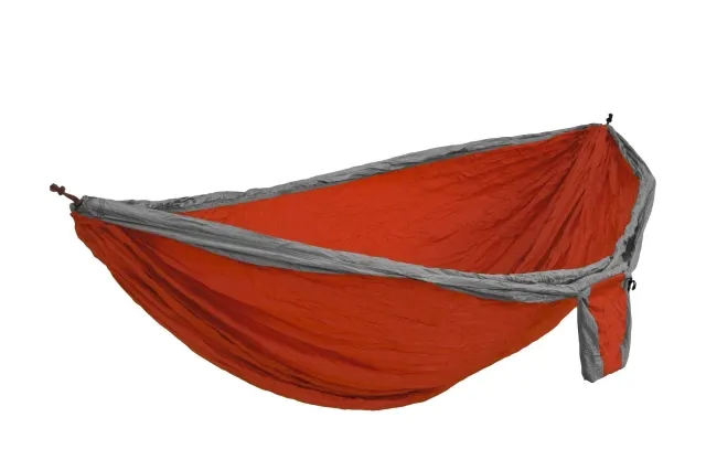 Travel Hammock  Royal Red / Silver Grey by MacaMex MA-0930031003-OLD color red