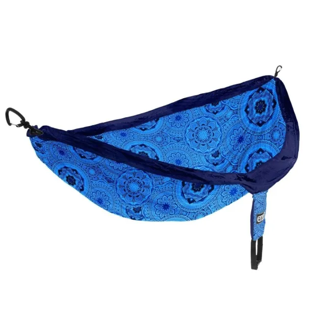 Doublenest Hammock Print - Mantra Blue by ENO EN-DP270 color blue