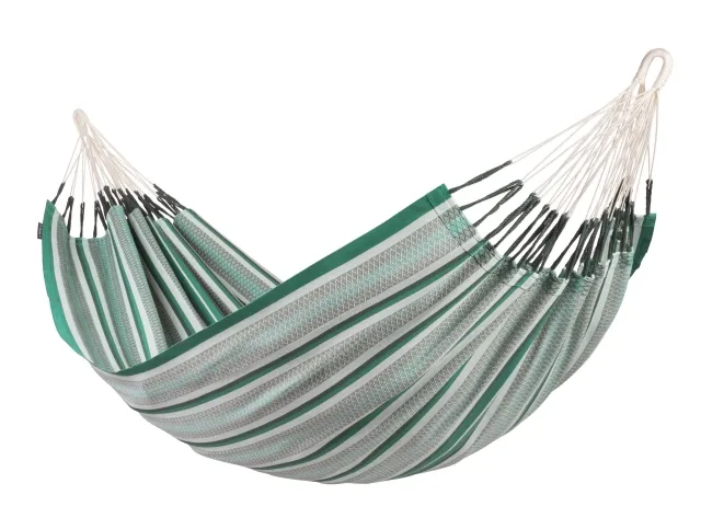 Modesta Agave - Hamac double en coton bio, vert by LaSiesta LS-MOH16-X4 color vert