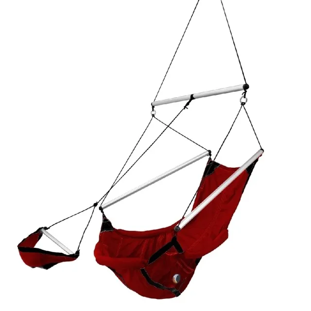 Hanging chair red yellow by Ticket to the moon TM-TCM-3402 color red