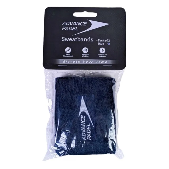 Sweatband Pack Of 2 Blue by Advance Padel AP-79111 color bleu