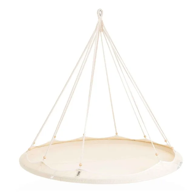 Bed 1.8 m white hanging nest by Tiipii TI-TIB1800NW color бежевый