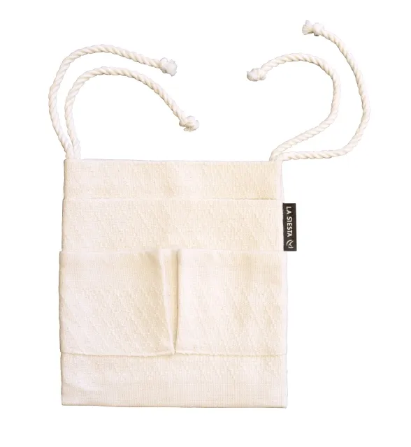 Útil Latte - Pochette utilitaire pour hamac en coton organique by LaSiesta LS-UT-X1 color nature / beige