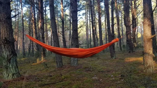 Zen hammock orange by Bushmen BU-ZEHAORA color оранжевый
