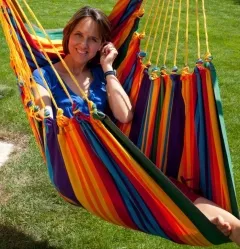 Hanging chair Cayo Grande Paradiso MacaTex - weatherproof by MacaMex MA-13107 color multicolor