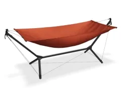 QNUX Home - Support avec hamac pour un espace réduit by QNUX QN-HRED color rouge